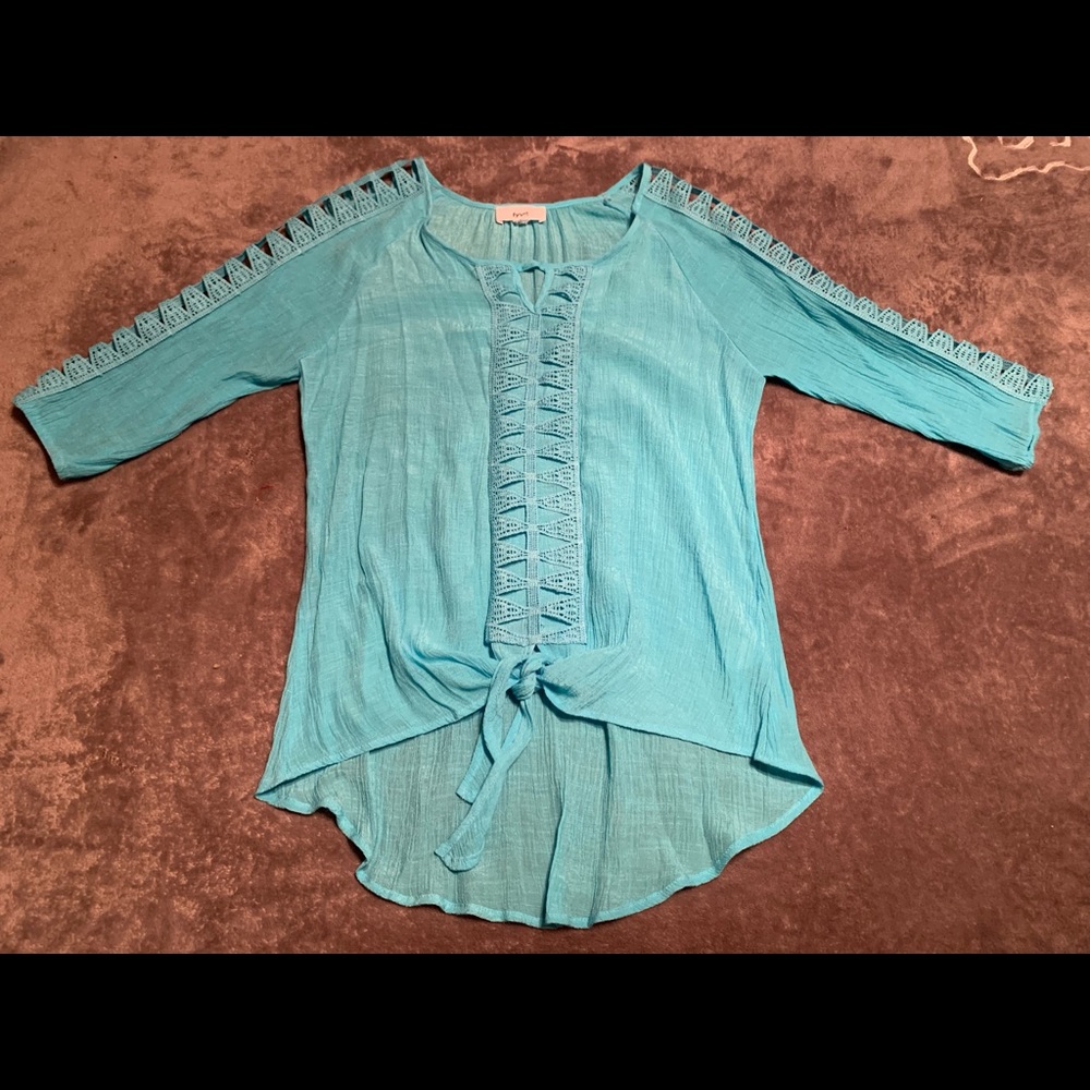 Tie-Front Top
